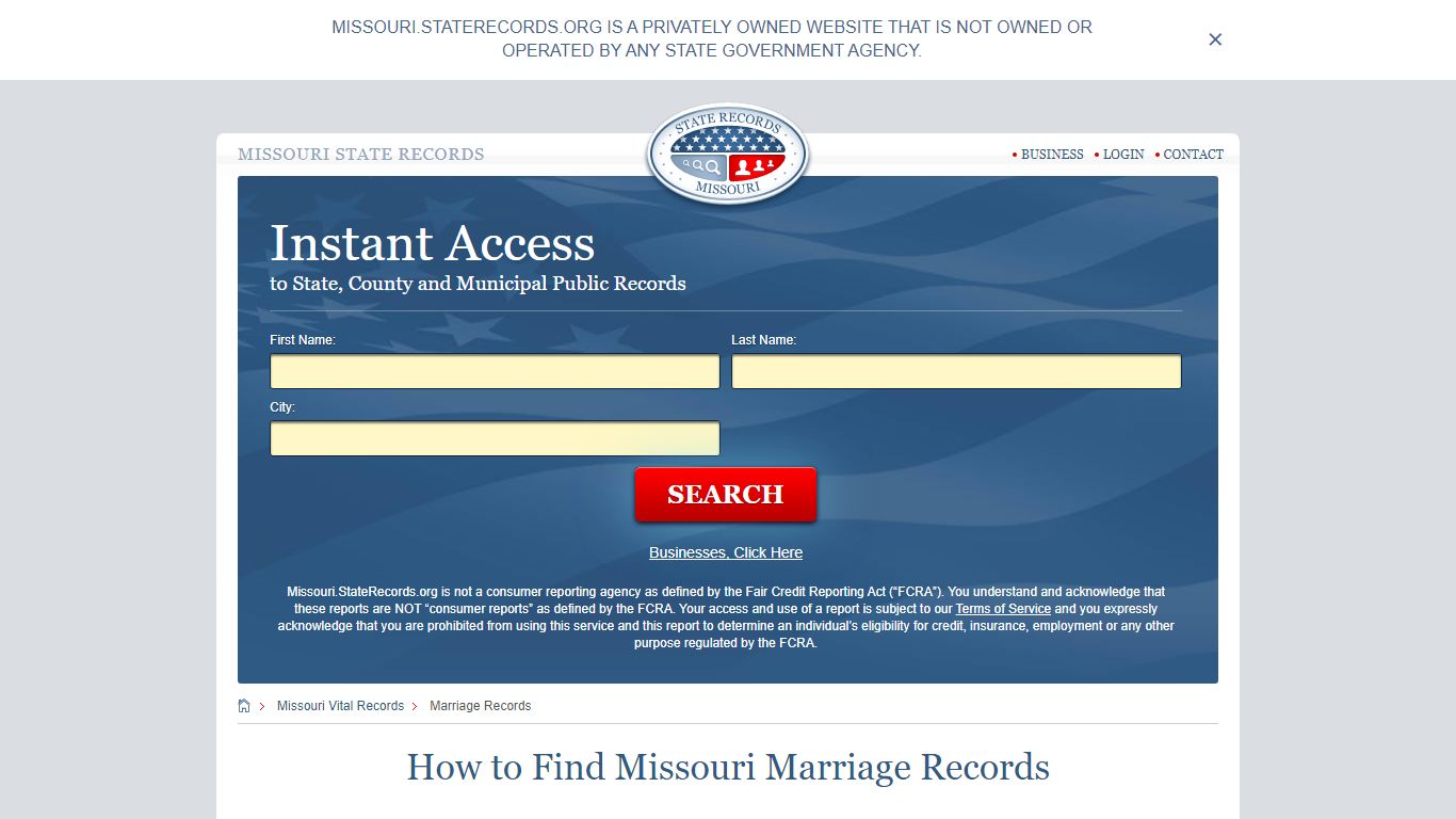 How to Find Missouri Marriage Records